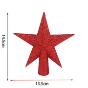 Glitter Mini Star Christmas Tree Toppers Mini Star Tree