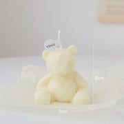 Cute Bear Candle Photo Props Home Decoration Candle