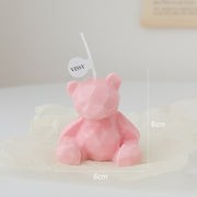 Cute Bear Candle Photo Props Home Decoration Candle