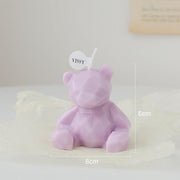 Cute Bear Candle Photo Props Home Decoration Candle