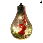 Transparent LED Luminous Hanging  Night Light Ball - Christmas Trees USA