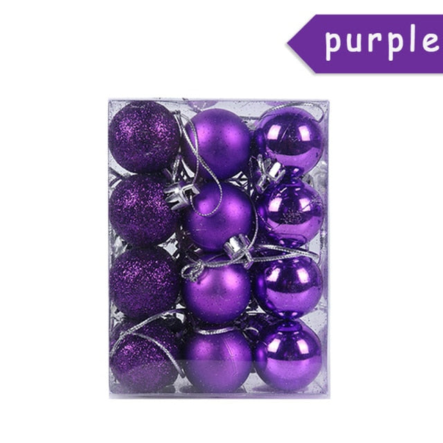 Assorted Color Christmas Balls