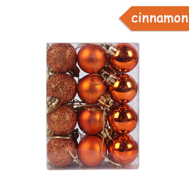 Assorted Color Christmas Balls