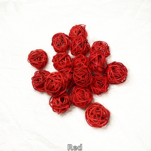 Rattan Ball Ornaments