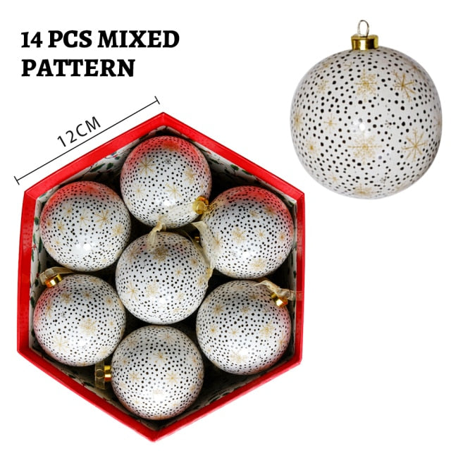 Christmas Xmas Tree Hanging Ball Ornaments