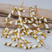Christmas Tree Hanging Candy Cane Crutch Ornaments