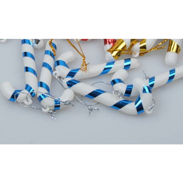 Christmas Tree Hanging Candy Cane Crutch Ornaments