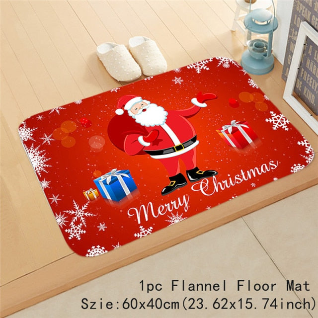 Christmas Mat Outdoor Carpet Doormat