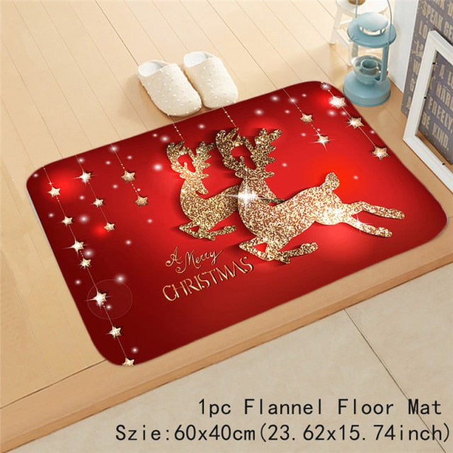Christmas Mat Outdoor Carpet Doormat