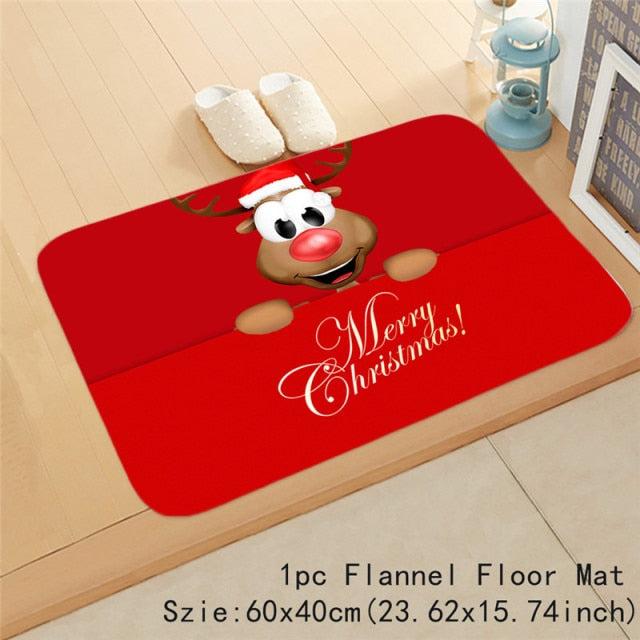 Christmas Mat Outdoor Carpet Doormat