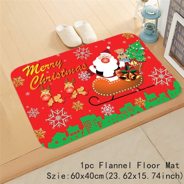 Christmas Mat Outdoor Carpet Doormat