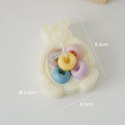 Scented Bear Shaped Soy Wax Candle