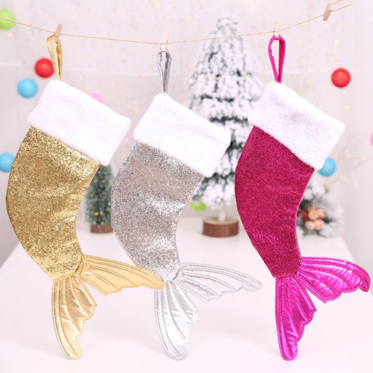 1PC Christmas Hanging Sequins Stockings - Christmas Trees USA