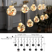 Xmas DIY Christmas Santa Balls Ornament - Christmas Trees USA