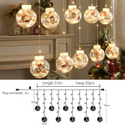 Xmas DIY Christmas Santa Balls Ornament - Christmas Trees USA