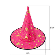 Halloween Decoration Witch Hat LED Lights Halloween Elf Ears Kids Home Party Decor Supplies Outdoor Tree Hanging Ornament Diy - Christmas Trees USA