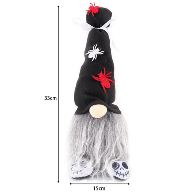 Halloween Decoration Witch Hat LED Lights Halloween Elf Ears Kids Home Party Decor Supplies Outdoor Tree Hanging Ornament Diy - Christmas Trees USA
