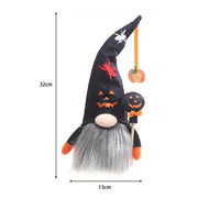 Halloween Decoration Witch Hat LED Lights Halloween Elf Ears Kids Home Party Decor Supplies Outdoor Tree Hanging Ornament Diy - Christmas Trees USA