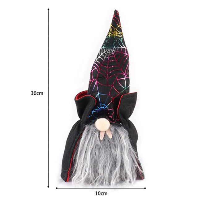 Halloween Decoration Witch Hat LED Lights Halloween Elf Ears Kids Home Party Decor Supplies Outdoor Tree Hanging Ornament Diy - Christmas Trees USA