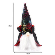 Halloween Decoration Witch Hat LED Lights Halloween Elf Ears Kids Home Party Decor Supplies Outdoor Tree Hanging Ornament Diy - Christmas Trees USA
