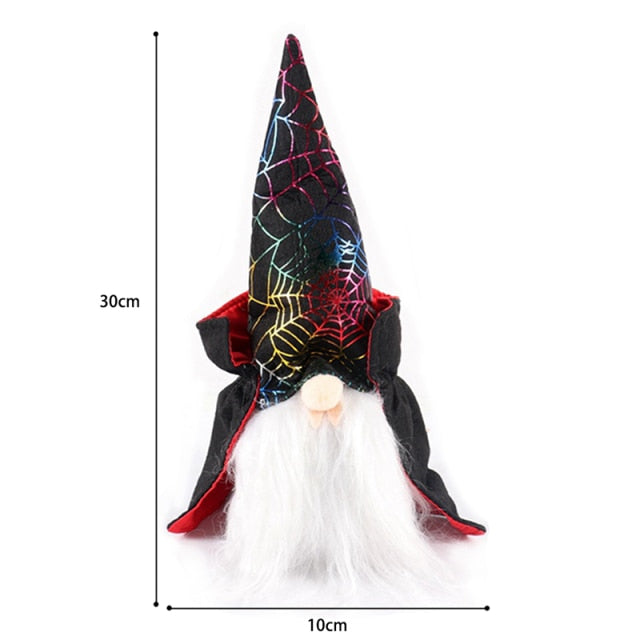 Halloween Decoration Witch Hat LED Lights Halloween Elf Ears Kids Home Party Decor Supplies Outdoor Tree Hanging Ornament Diy - Christmas Trees USA
