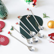 Christmas Ornaments Coffee Spoon