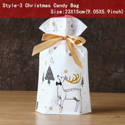 Christmas Candy Packaging Santa Gift Bag