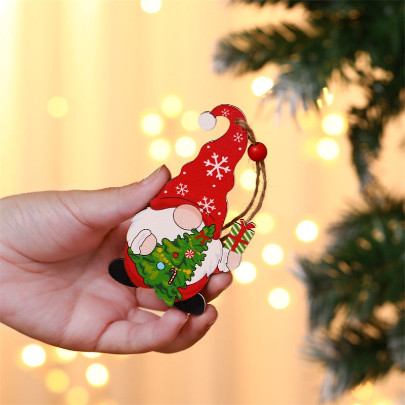 Wooden Christmas Ornaments