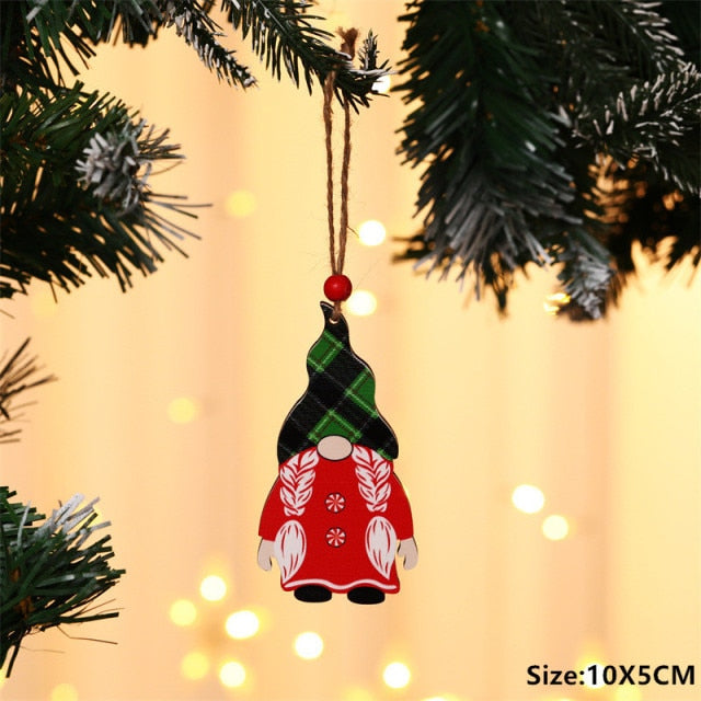 Wooden Christmas Ornaments