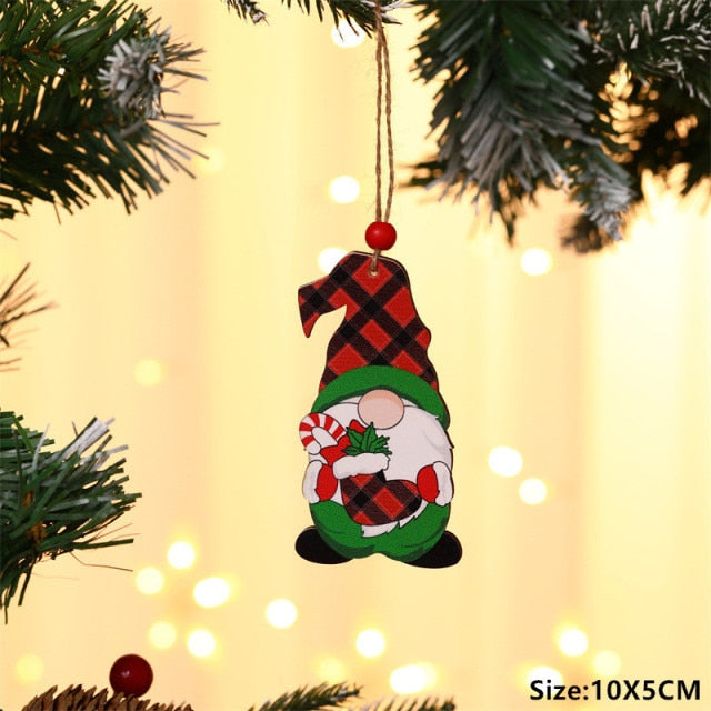 Wooden Christmas Ornaments