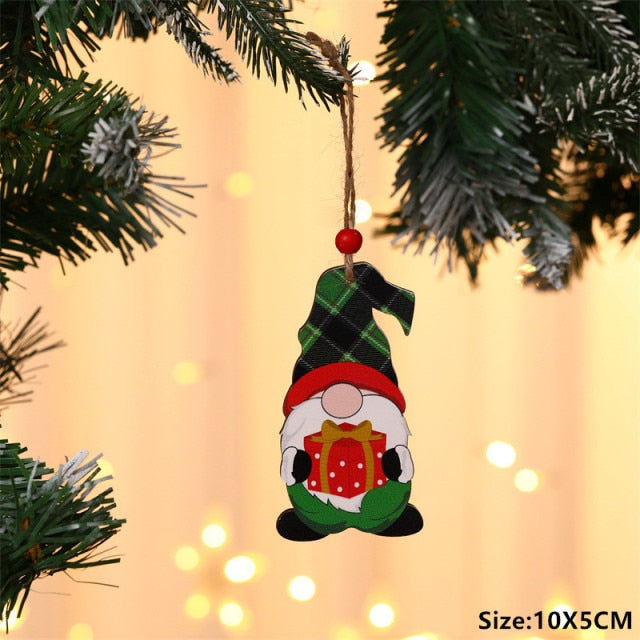 Wooden Christmas Ornaments