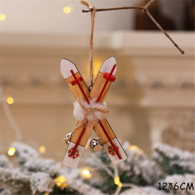 Wooden Christmas Ornaments