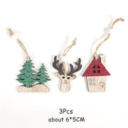 Wooden Christmas Ornaments