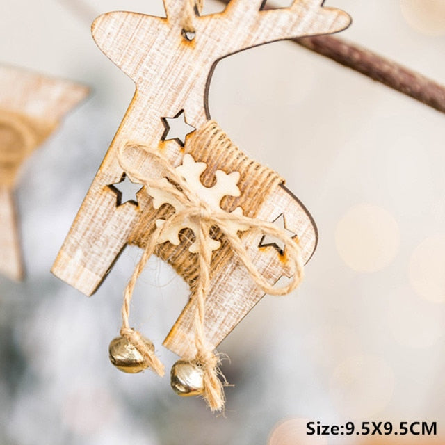 Wooden Christmas Ornaments