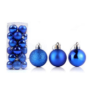 Shiny Colorful Christmas Ornament Balls
