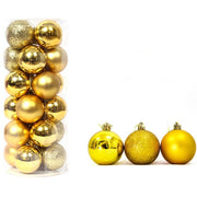 Shiny Colorful Christmas Ornament Balls