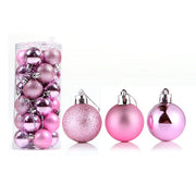 Shiny Colorful Christmas Ornament Balls