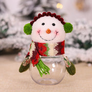 Christmas Santa Claus Shaped Candy Jar