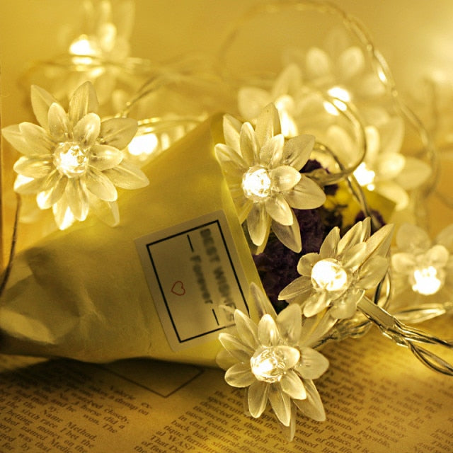 Love Cotton Light String Christmas Decoration Lighting - Christmas Trees USA