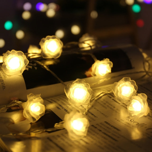 Love Cotton Light String Christmas Decoration Lighting - Christmas Trees USA
