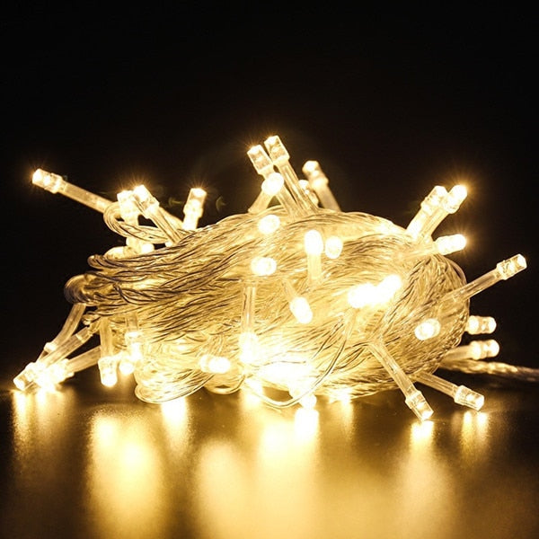 Love Cotton Light String Christmas Decoration Lighting - Christmas Trees USA