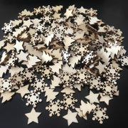 Wooden Xmas Tree Hanging Ornament