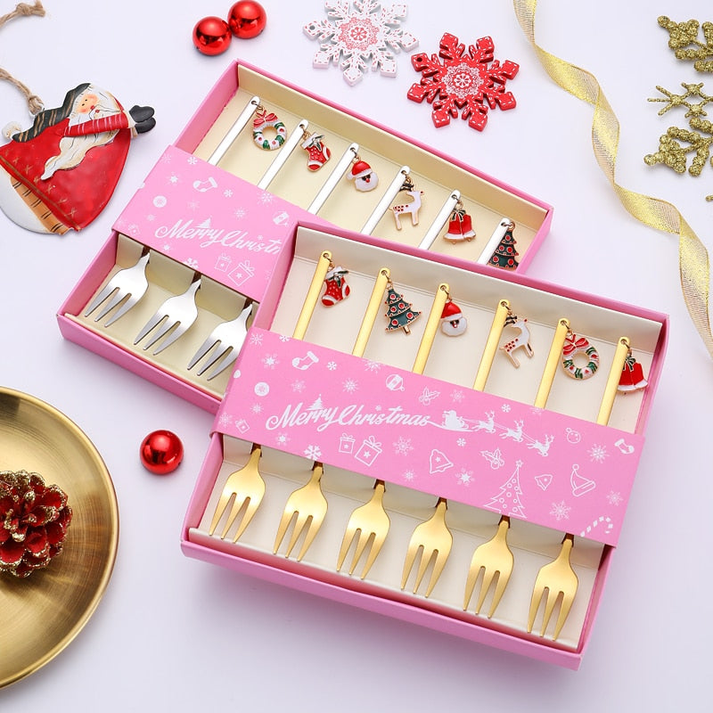 Merry Christmas Spoons