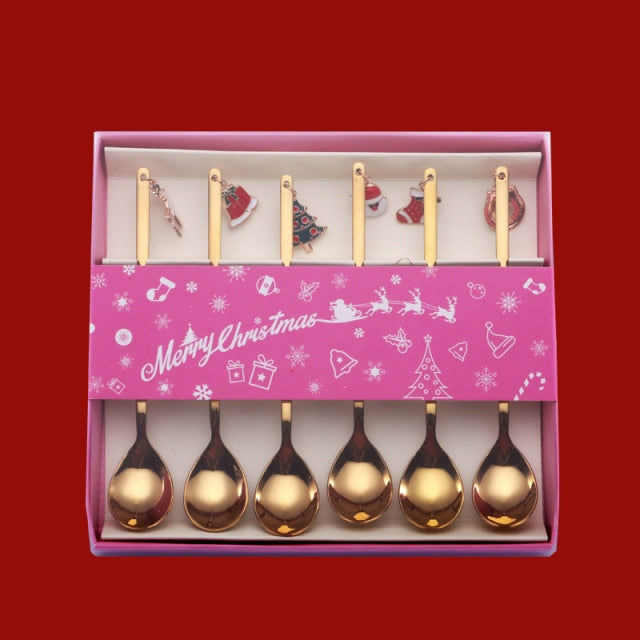 Merry Christmas Spoons