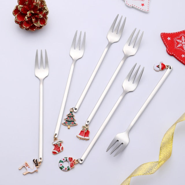 Merry Christmas Spoons