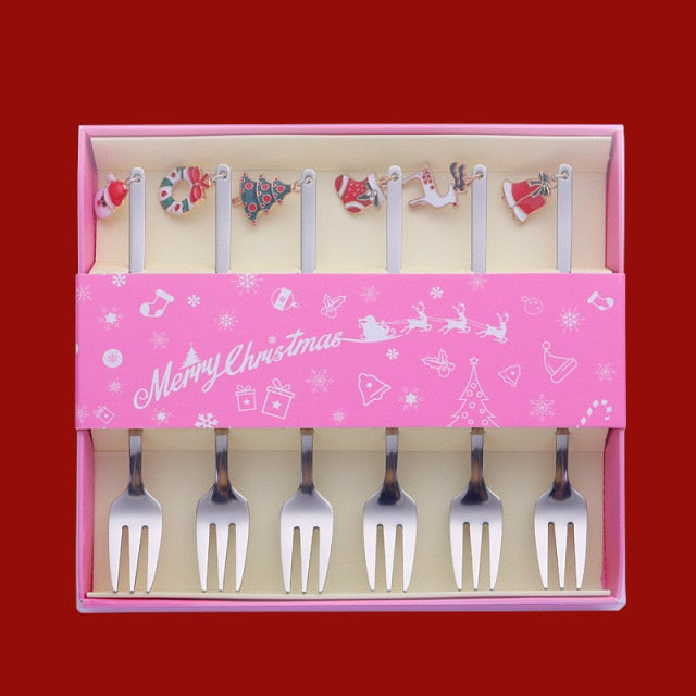 Merry Christmas Spoons