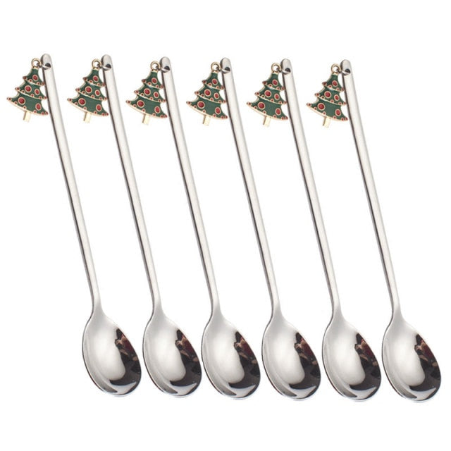 Merry Christmas Spoons