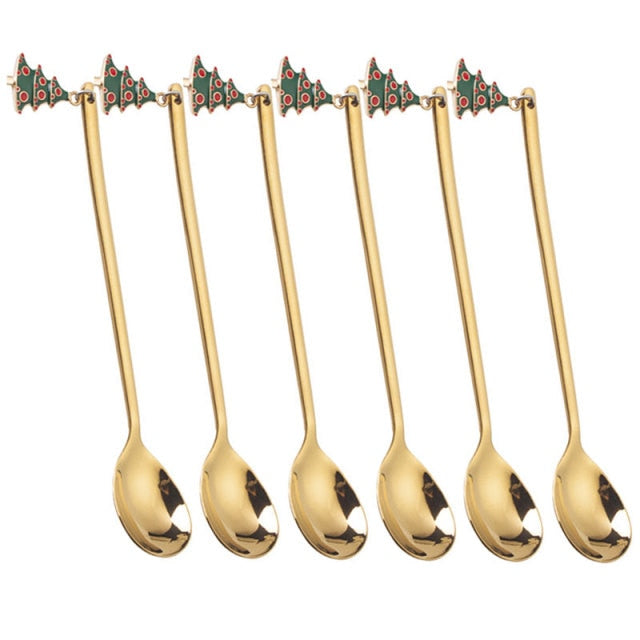 Merry Christmas Spoons