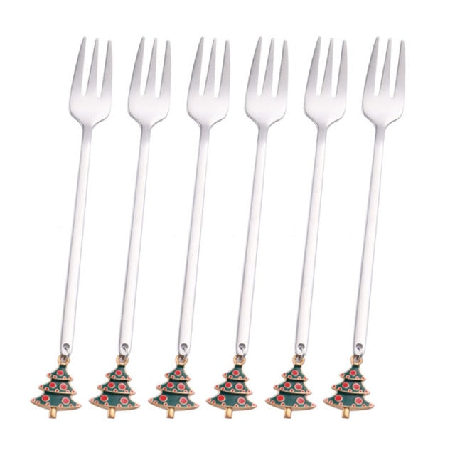 Merry Christmas Spoons