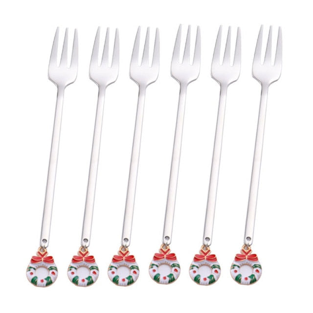 Merry Christmas Spoons